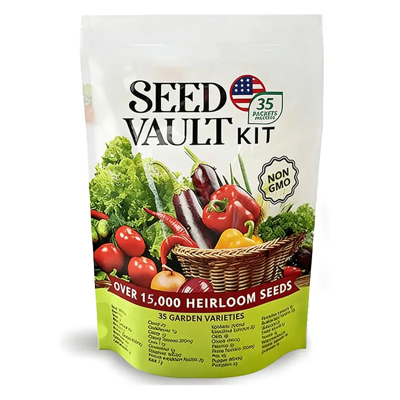 Ultimate Survival Seed Vault – 15,000+ seeds for home and survival preparedness
